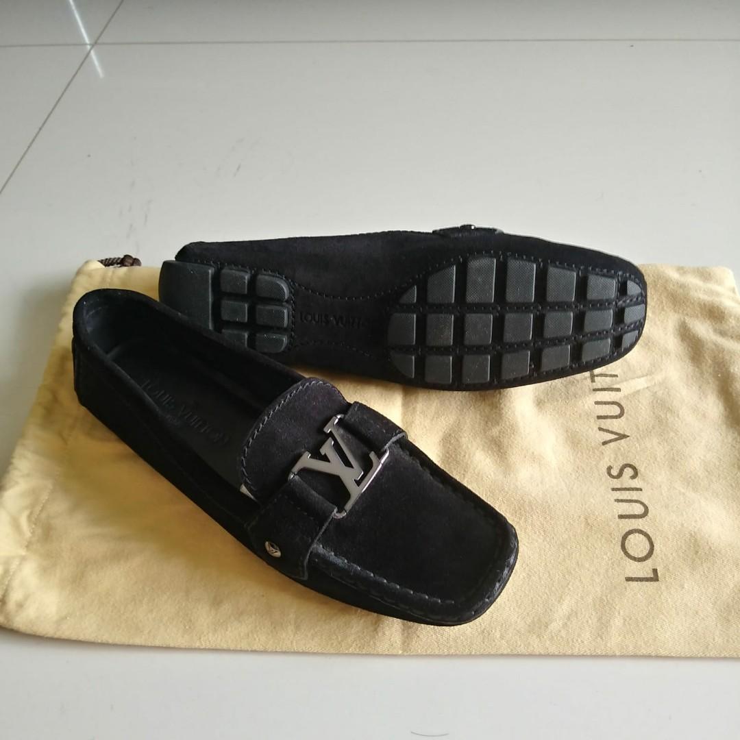 lv suede shoes