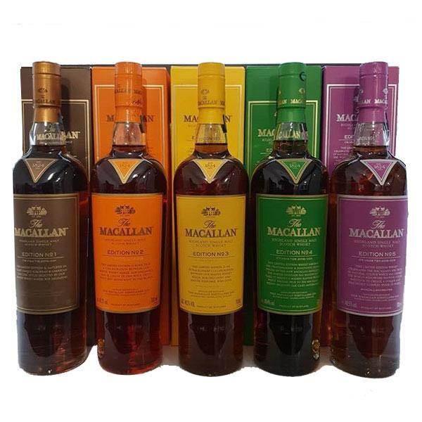 Macallan Edition 1 5 Single Malt Scotch Whisky Collection Food Drinks Beverages On Carousell