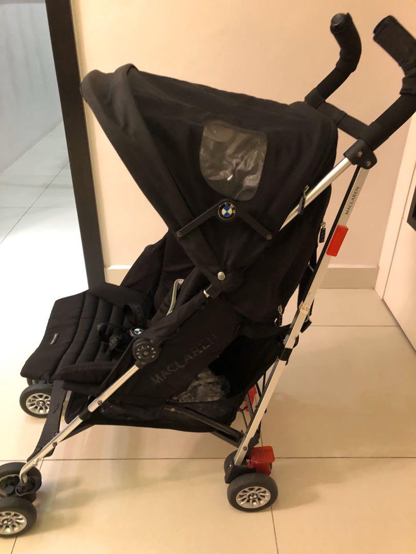 Maclaren bmw top stroller black