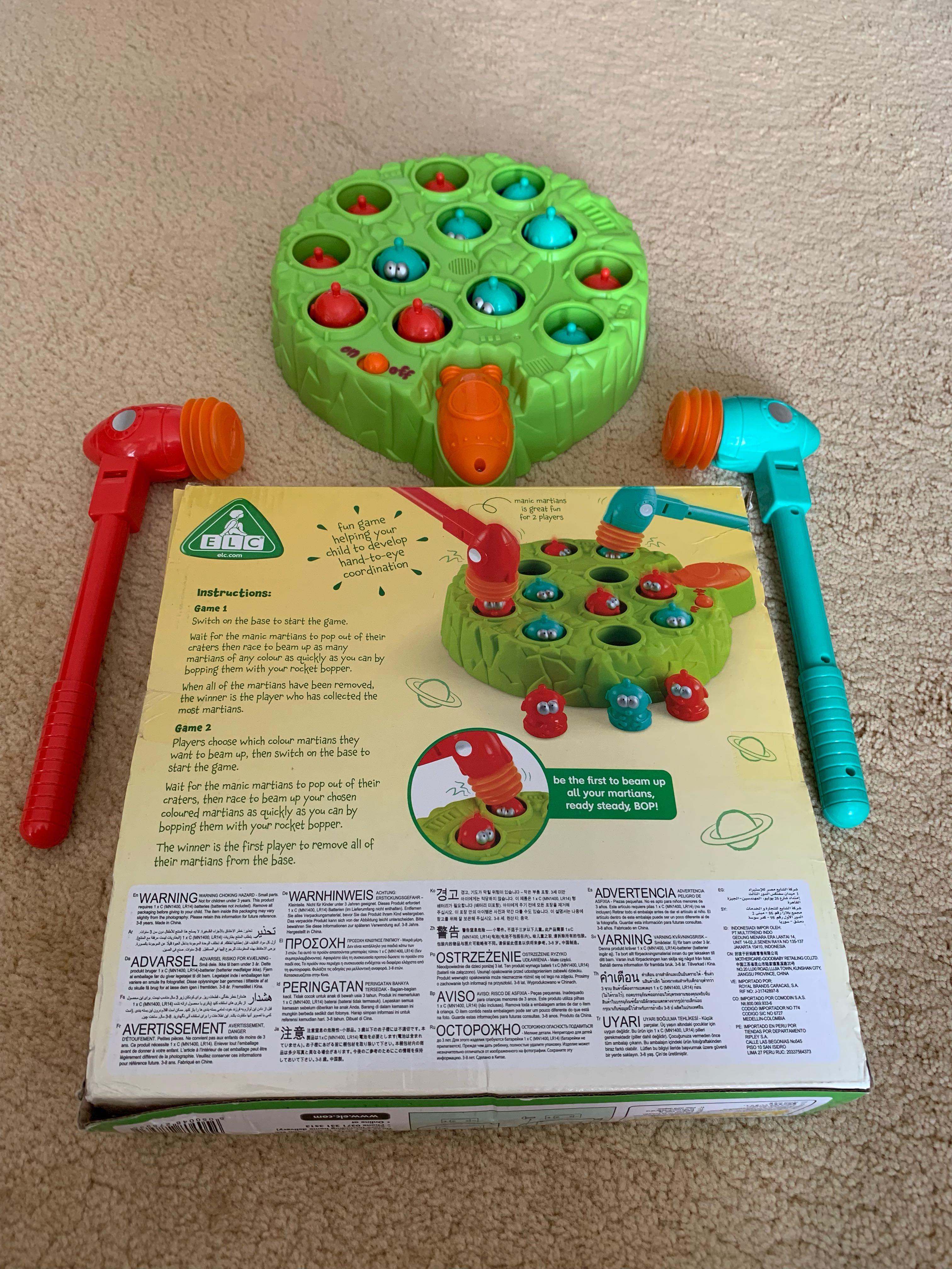 pop up hammer toys
