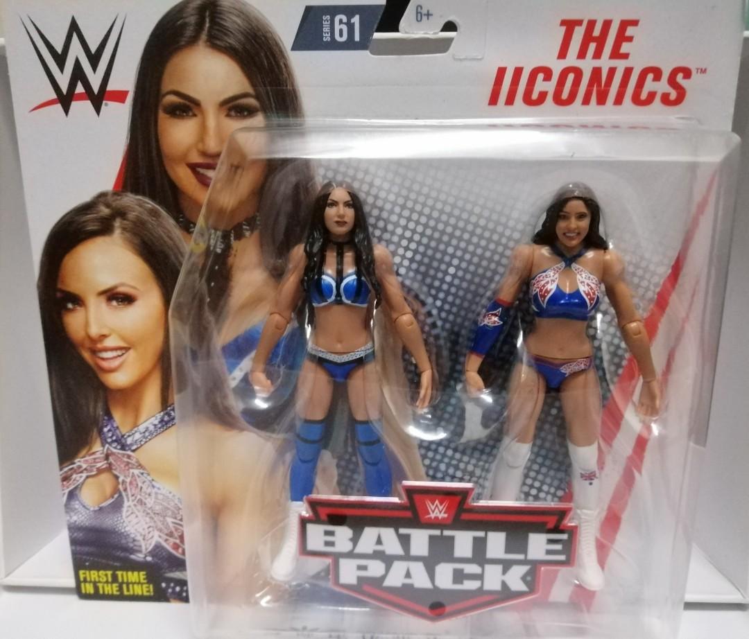 Wwe iiconics online action figures