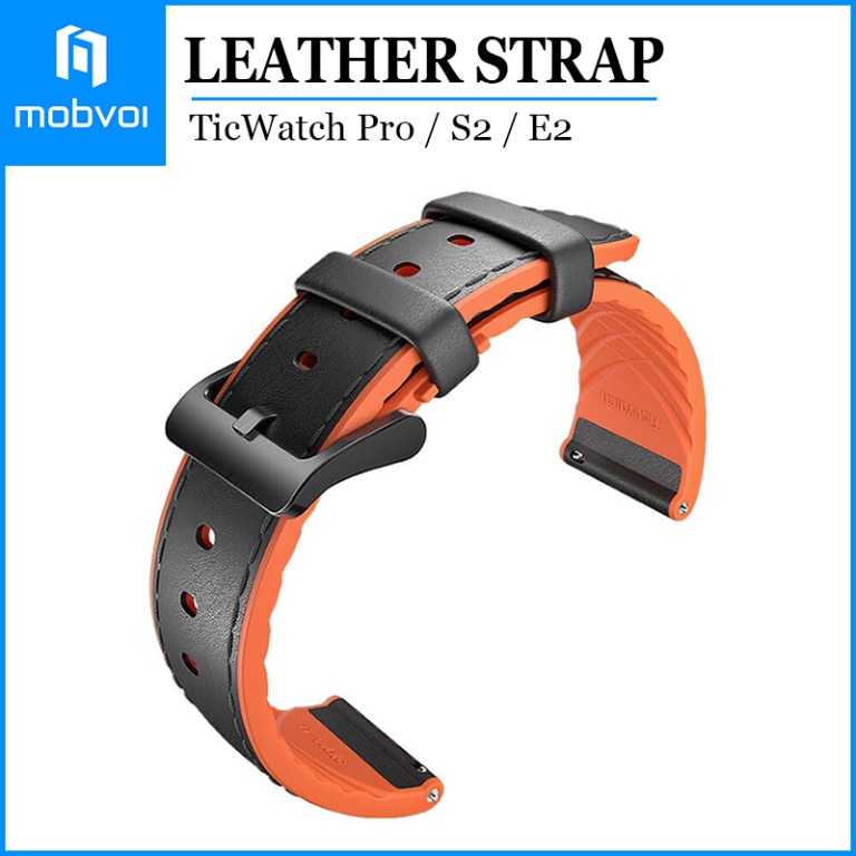 Ticwatch pro hybrid leather hotsell strap