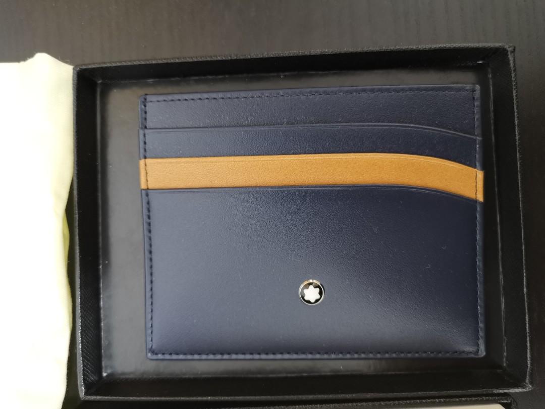 Montblanc Meisterstuck Pocket Holder 6cc 118309 Men s Fashion Watches Accessories Wallets Card Holders on Carousell