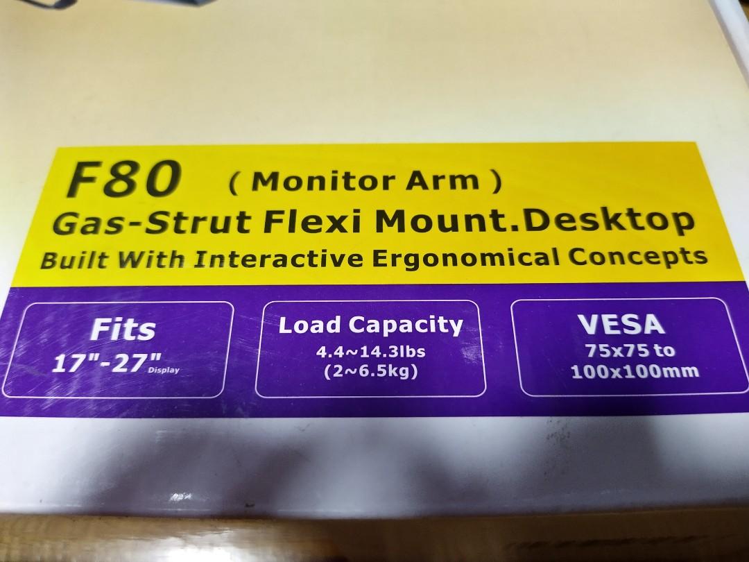 Nb lcd mount flexible arm mount desktop (Category: Mounts & Holders) located in Manila. Submitted by k3788 (Listing ID 270540938, Image 2). Description: North Bayou F80 17"-27" flexible lcd mount arm gas-strut flexi mount desktop. Excellent for standing up work.