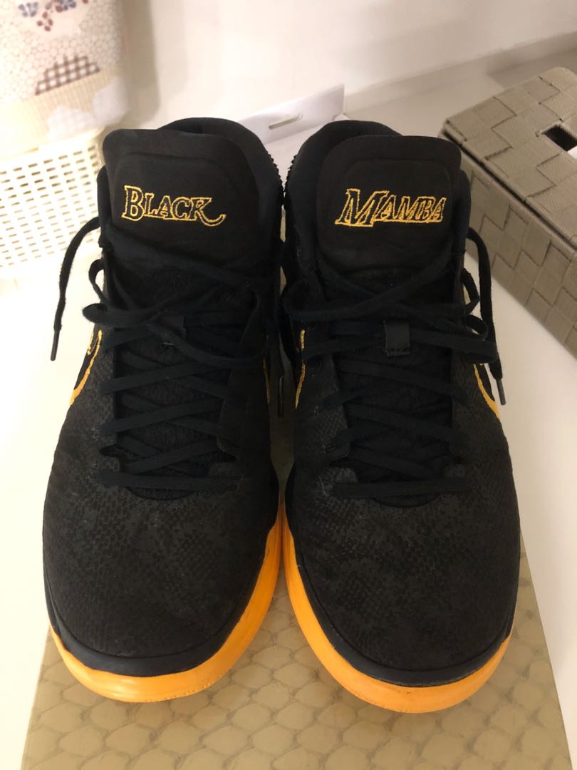 Nike Kobe Ad Black Mamba Men S Fashion Footwear Sneakers On Carousell