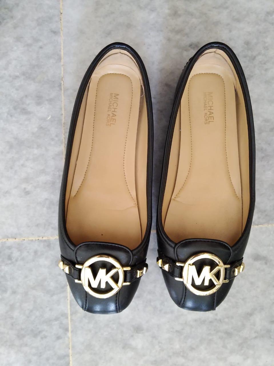 Oceania Grand delusion Contradiction Original Michael Kors Shoes black color MK Flat shoes, Women's Fashion,  Footwear, Flats on Carousell