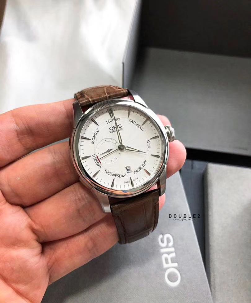 Oris Artelier Small Second Pointer Day Brand New Luxury