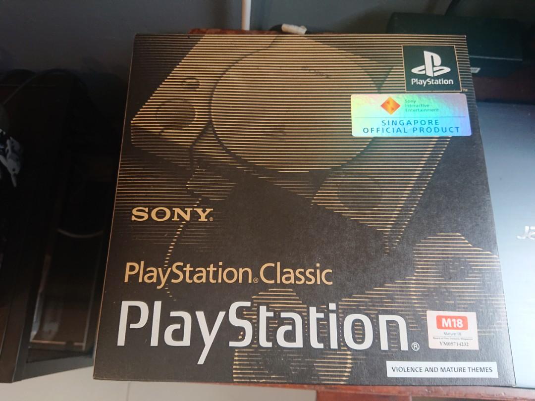 Playstation Classic Scph 1000r A Video Gaming Video Game Consoles Playstation On Carousell