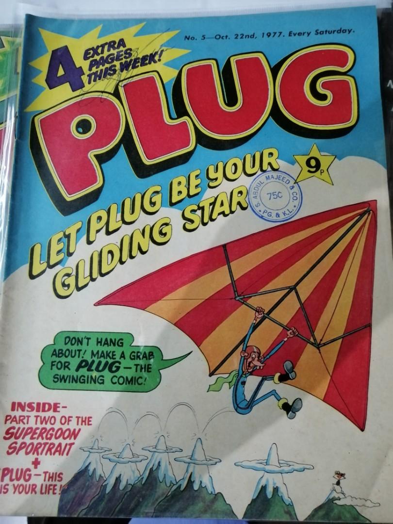 Plug Comics, Hobbies & Toys, Books & Magazines, Comics & Manga on Carousell