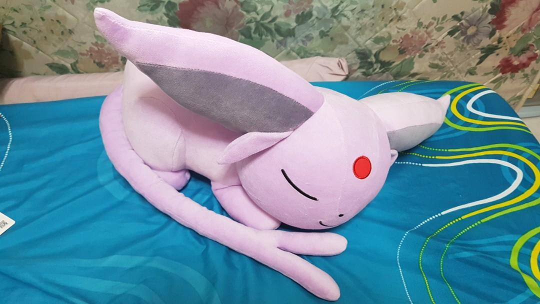 Espeon hot sale sleeping plush