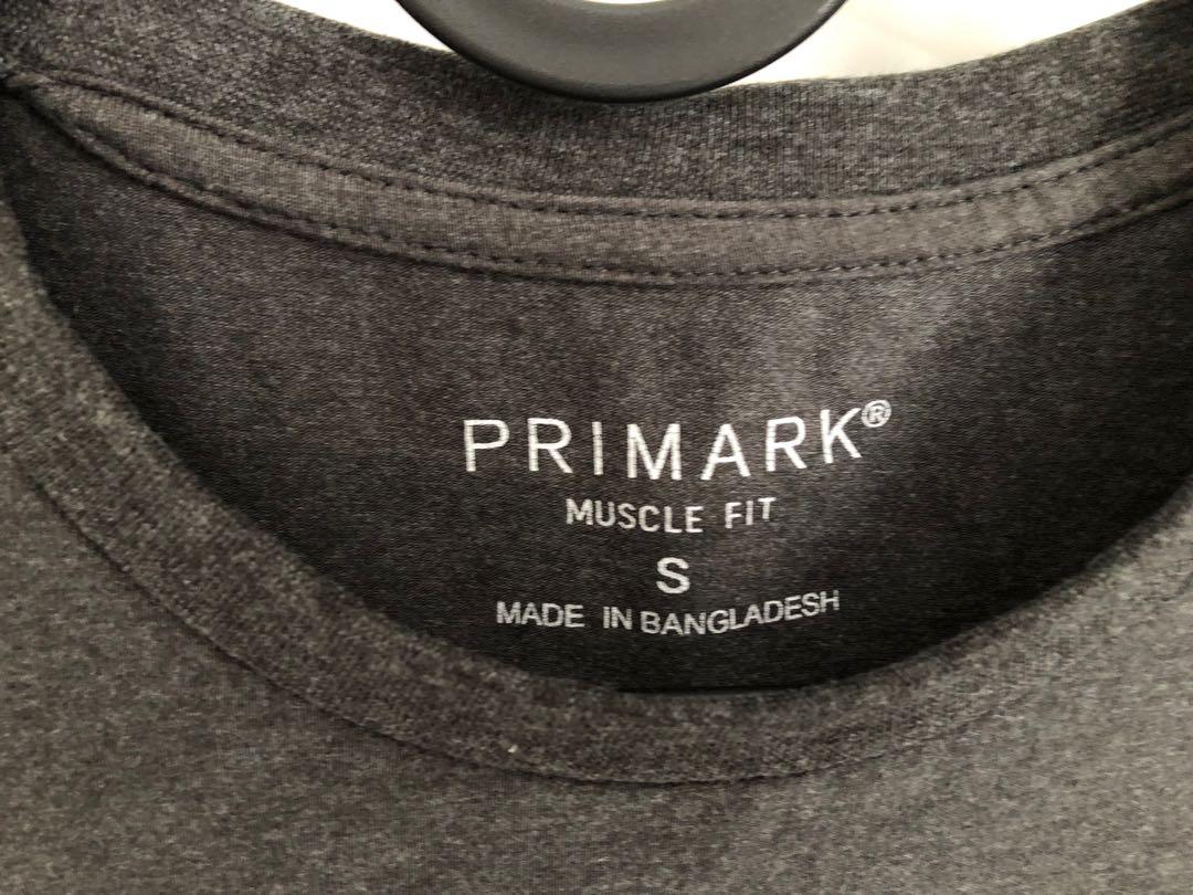 muscle fit t shirts primark