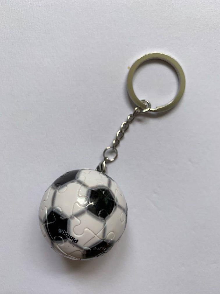 Soccer ball key chain, Everything Else on Carousell