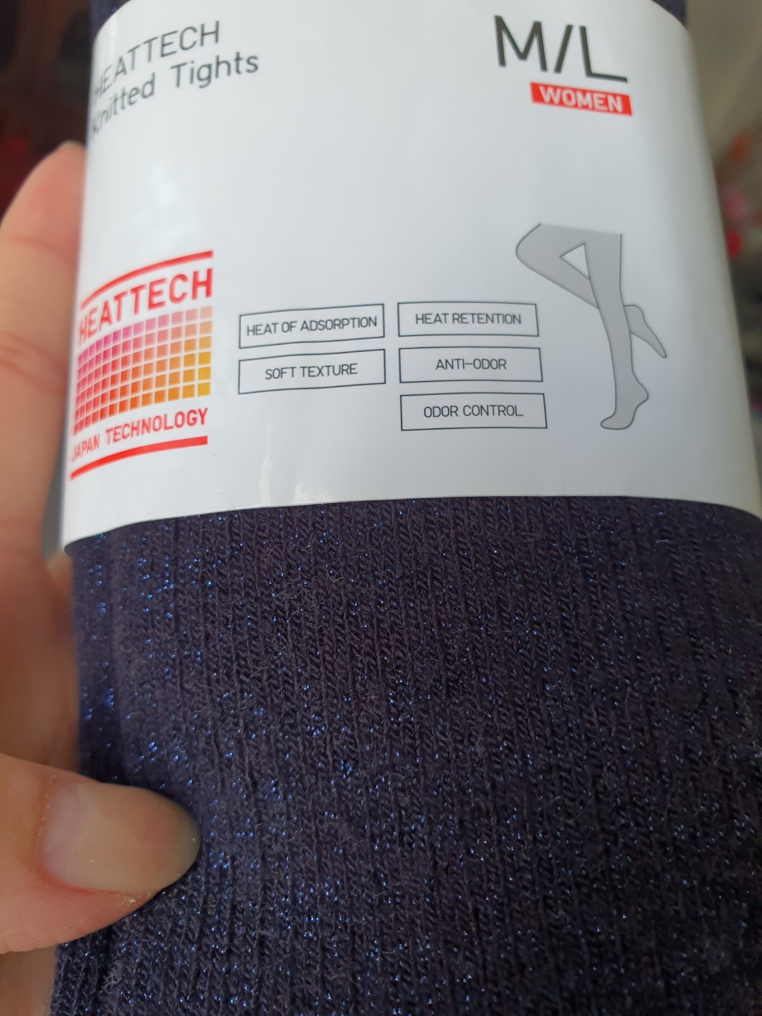 Uniqlo Heattech Knitted Tights - M/L