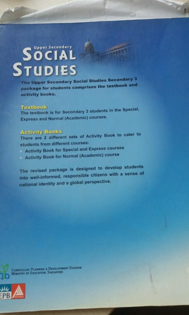Upper secondary social studies textbook 3, Hobbies & Toys, Books