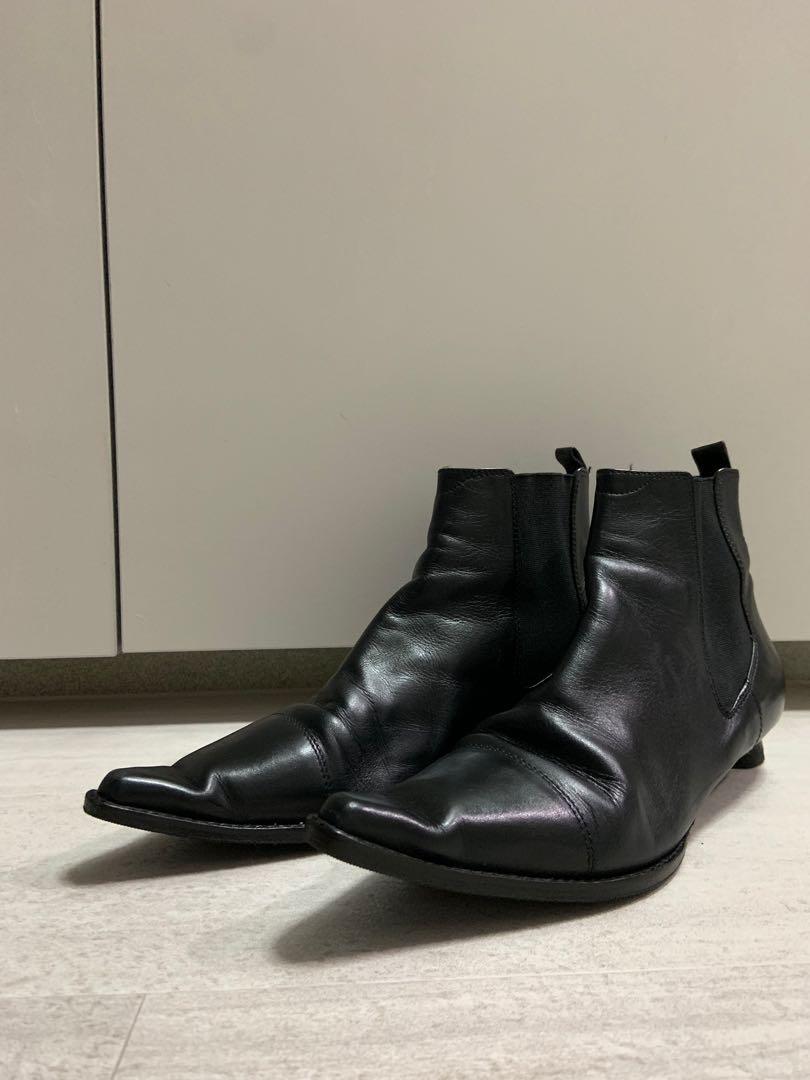 Vintage Fendi Leather Boots Women s Fashion Footwear Boots on
