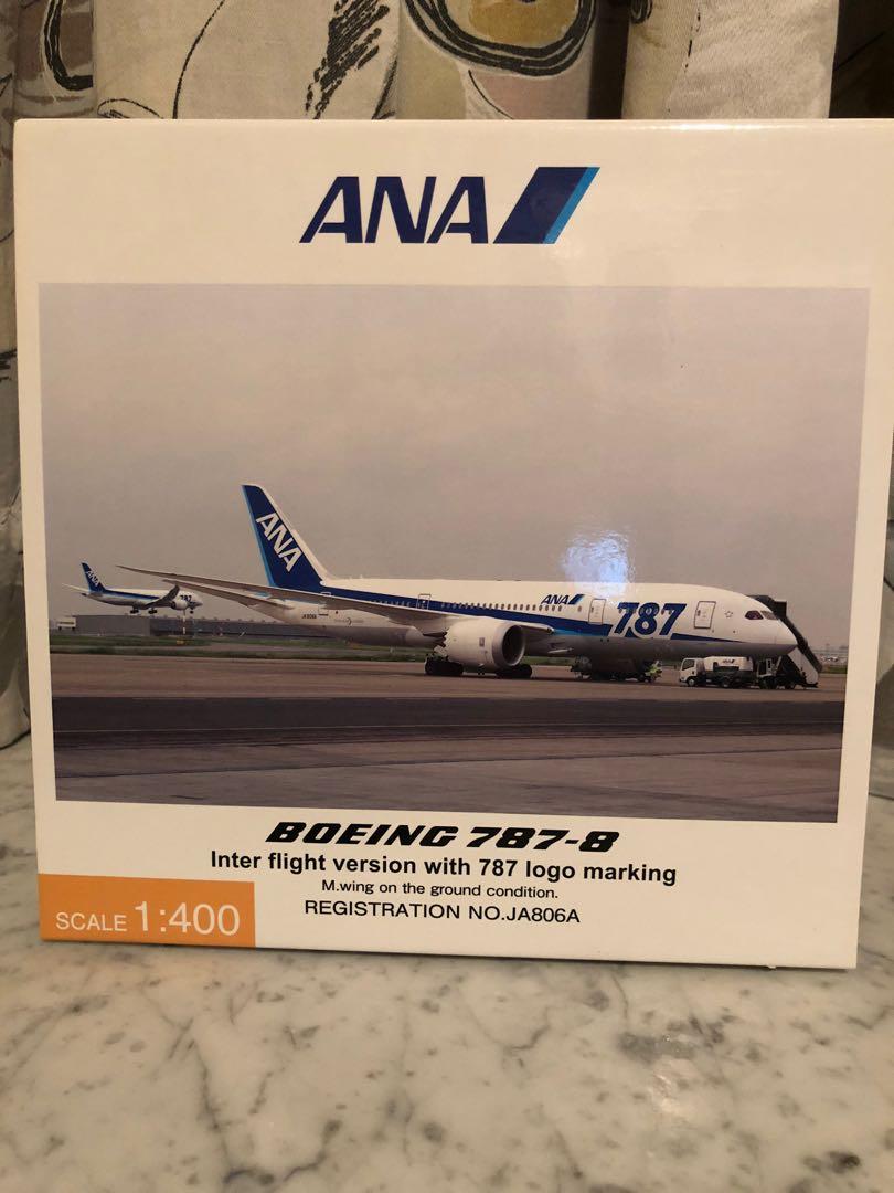 1/400 官方版全日空Hogan ANA Official 787 JA806A 飛機模型, 興趣及