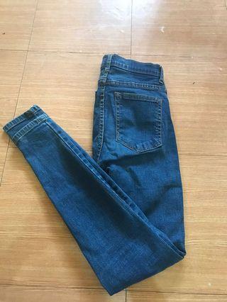 Dark Wash High Waist Skinny Jeans
