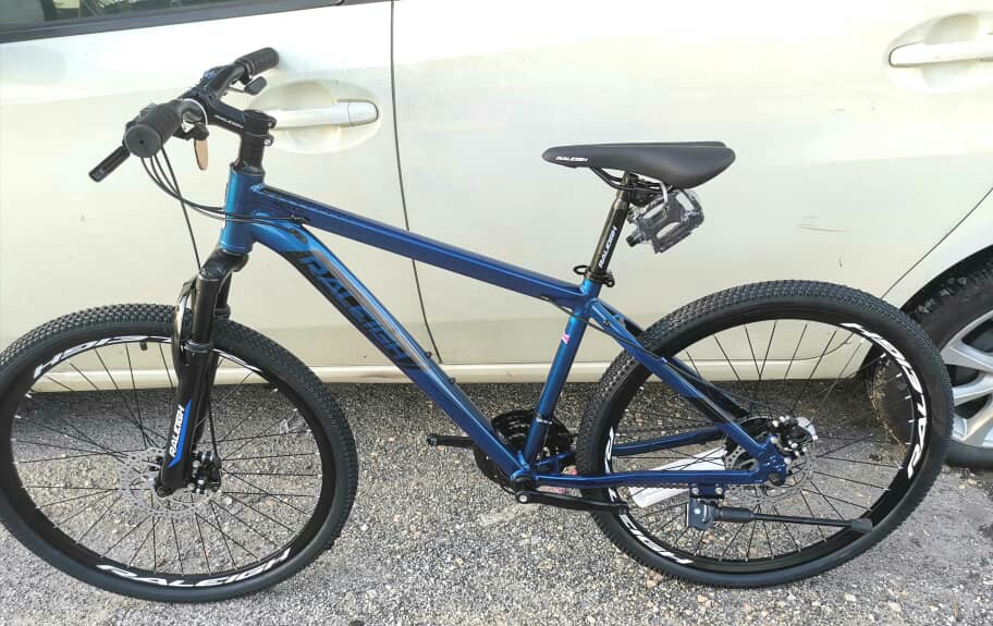 2020 New Model Raleigh Max2 Alloy 6061 MTB 3x7 21 sp Suspension fork Disc Brake