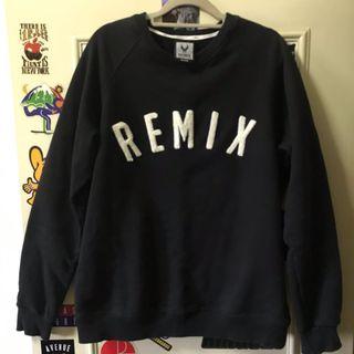 REMIX logo大學T SIZE：M