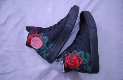 Converse Rose Black