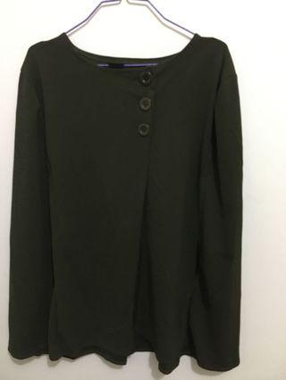 Magnolia Olive Cape Outer / luaran / jaket / cape  #awal2020
