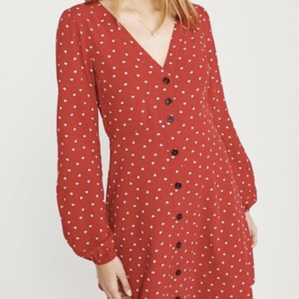 Abercrombie button up top dress
