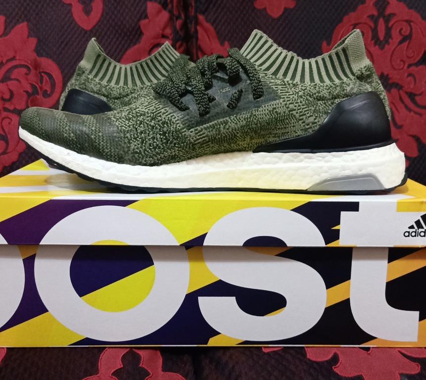 Ultra boost uncaged olive green hot sale