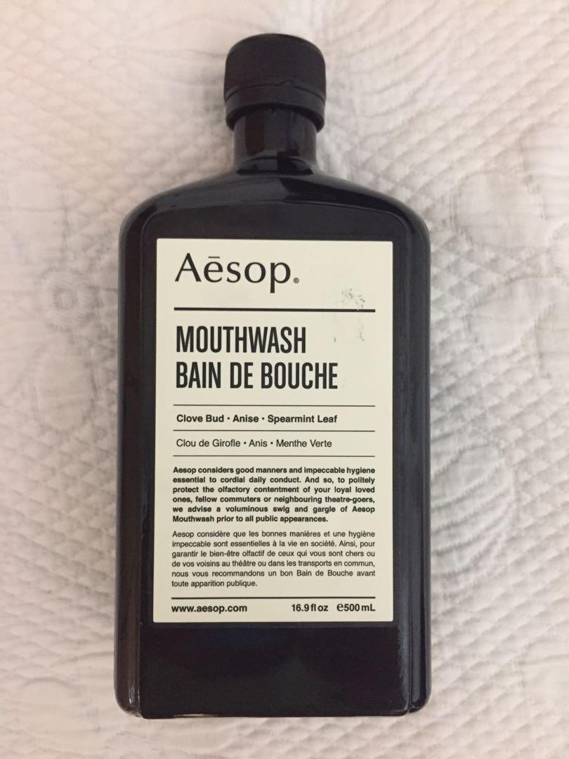 Aesop Mouthwash 500 ml, Beauty & Personal Care, Bath & Body, Body Care ...