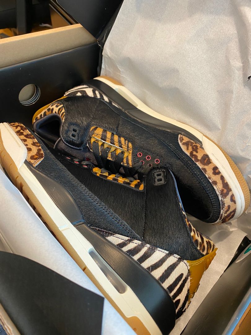 Air Jordan 3 Animal Instinct Us 11 Men S Fashion Footwear