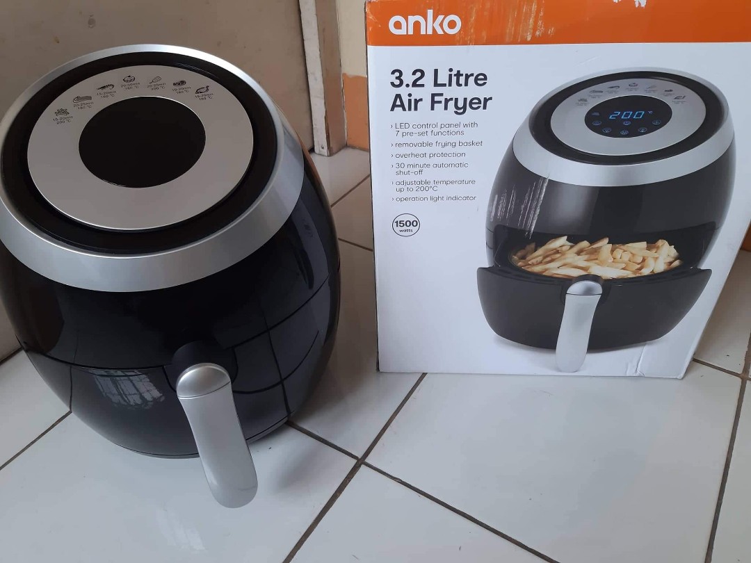 Anko 3.2L Digital Air Fryer, Furniture & Home Living, Kitchenware