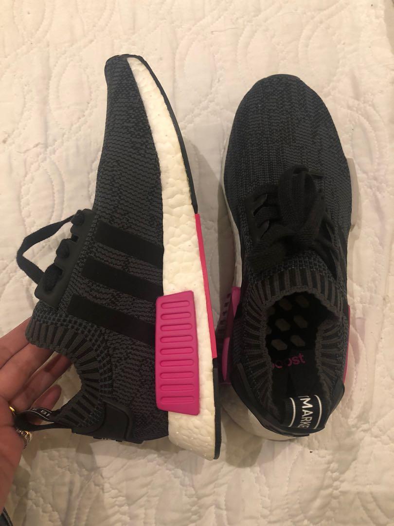nmd black and pink womens