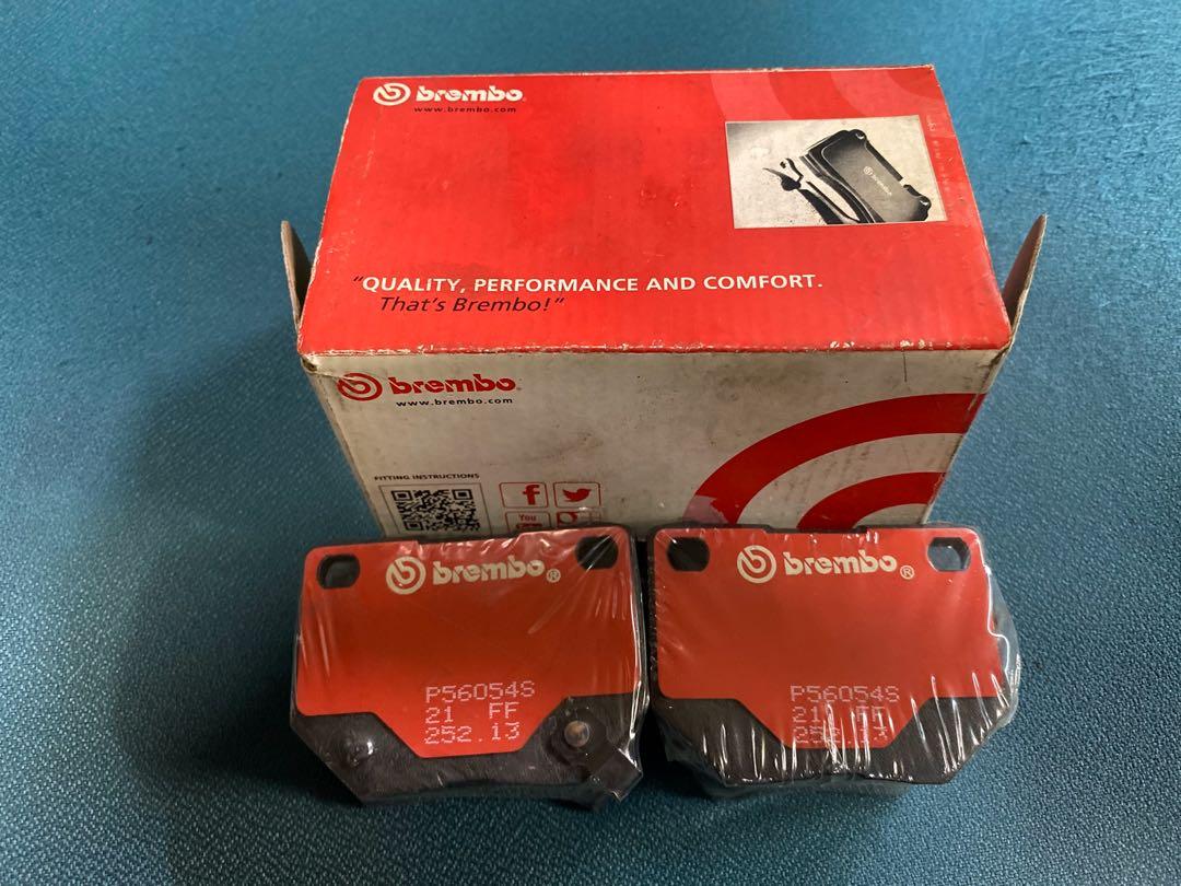 Brembo Brake pads for Subaru Red 2pot rear Brake kit, Car Accessories,  Accessories on Carousell
