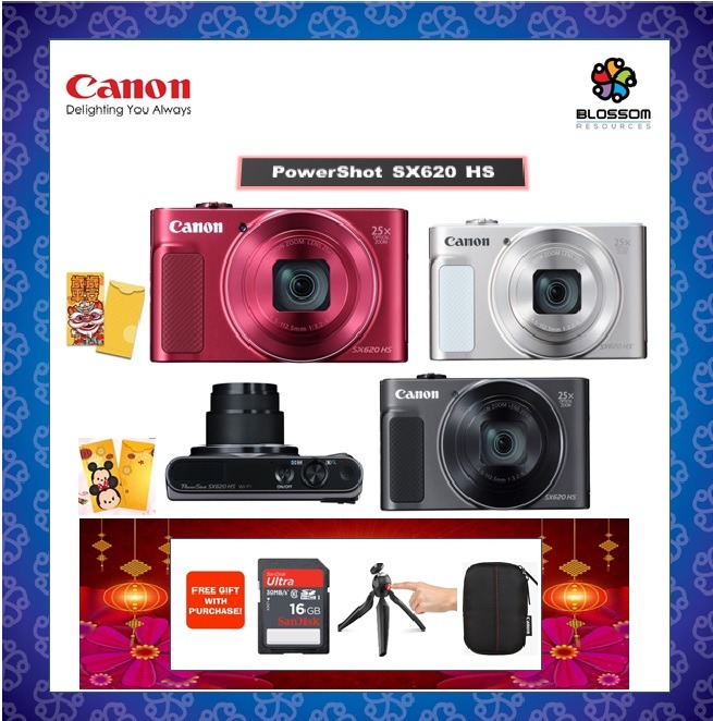 Digital Compact Cameras - PowerShot SX620 HS - Canon Malaysia