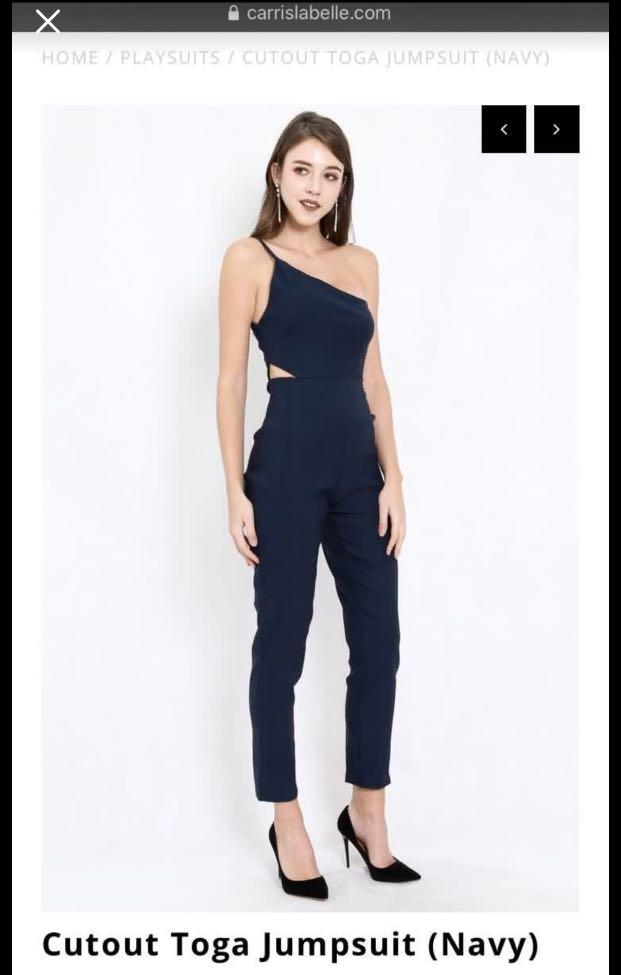 Cutout jumpsuit clearance