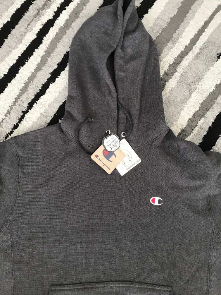 Champion granite 2025 heather hoodie