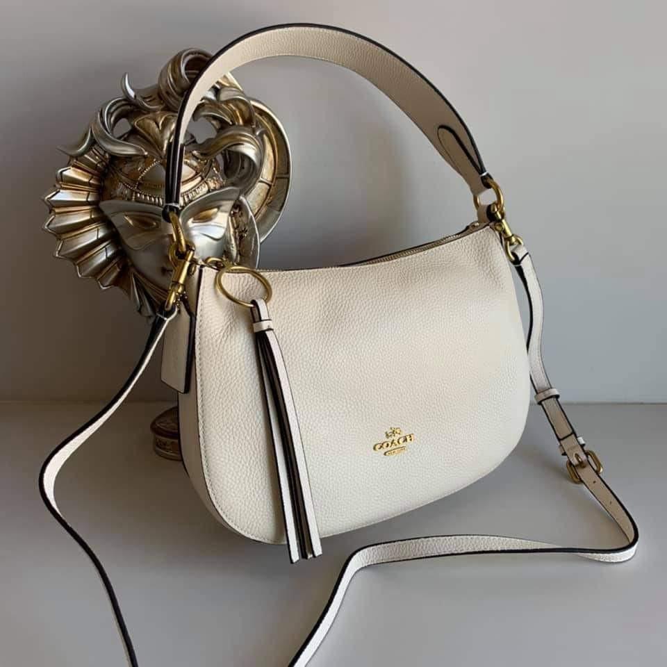 Coach sutton outlet crossbody white