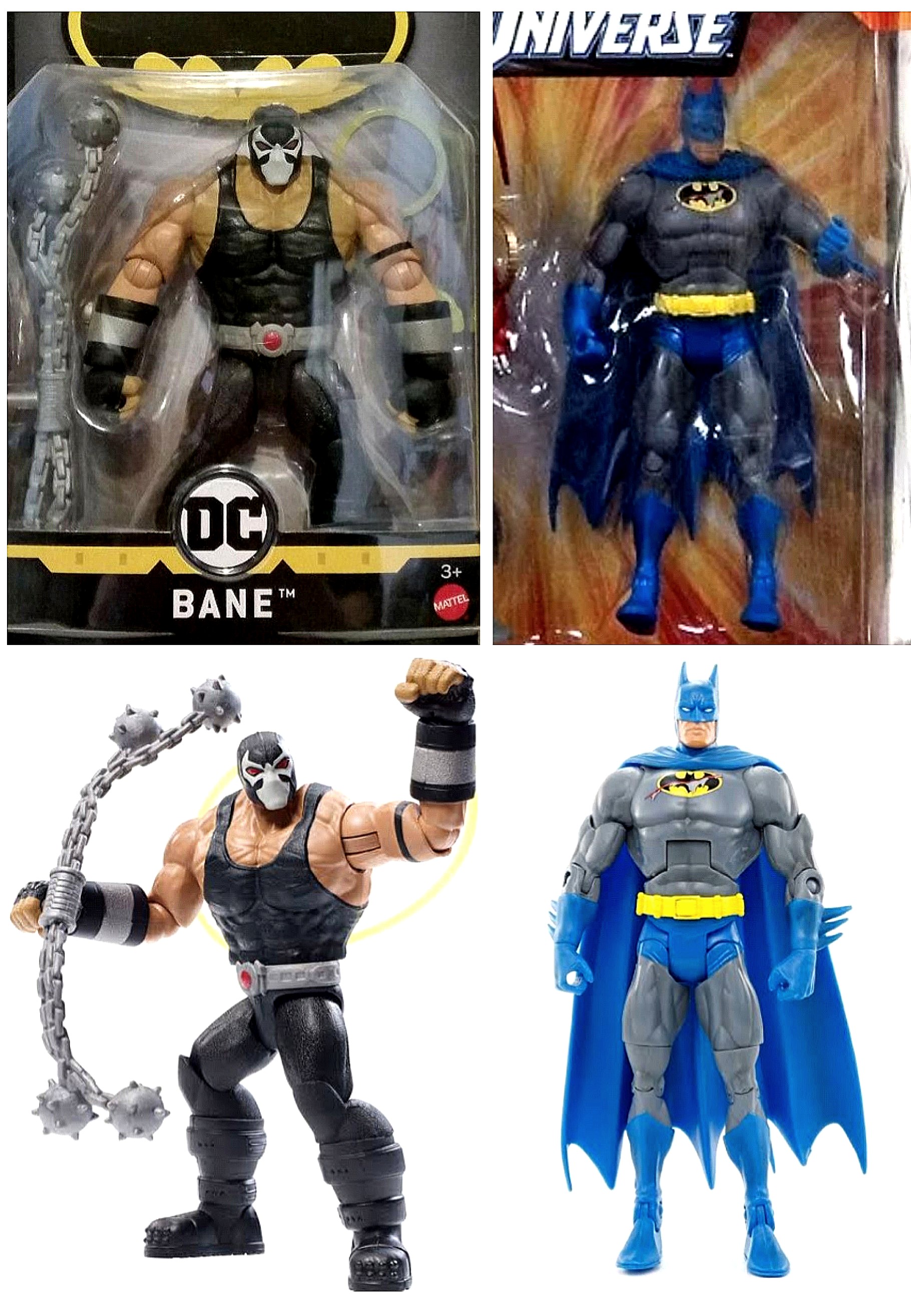 Dc universe mattel batman and bane action figure sale swap marvel legends,  Hobbies & Toys, Toys & Games on Carousell