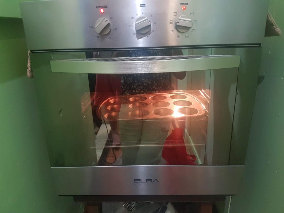 Elba Built In Oven Ac 111 825 Xn Home Furniture Home Appliances Other Kitchen Appliances On Carousell