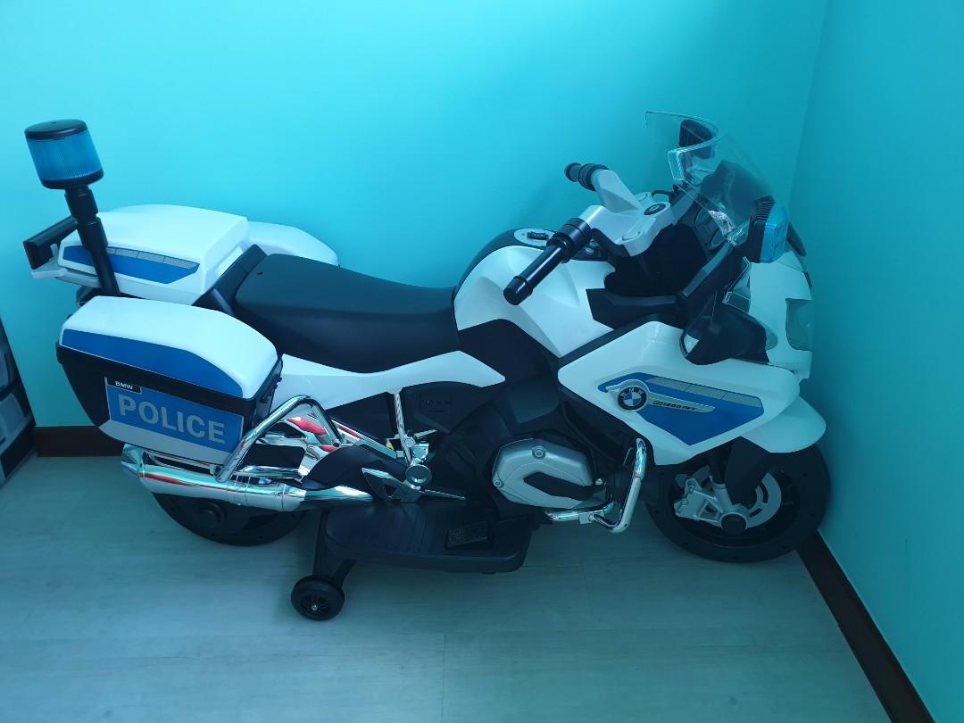 kids bmw police bike