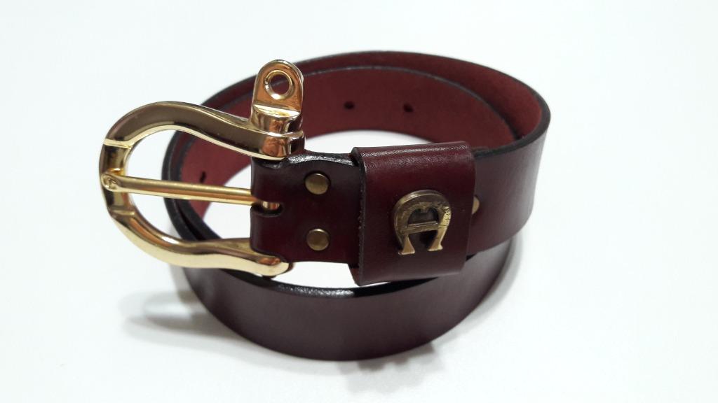 Etienne Aigner ladies' leather belt, Women's Fashion, Watches & Accessories, Belts Carousell
