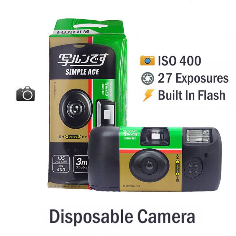 Fujifilm Disposable Camera, Photography, Cameras on Carousell