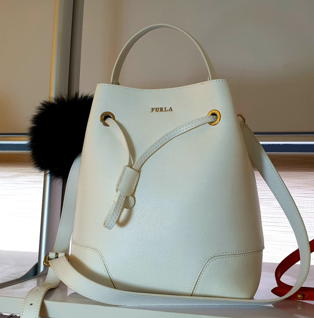 SALE!! Furla Bucket Bag (furry bag charm not included), Women's Fashion