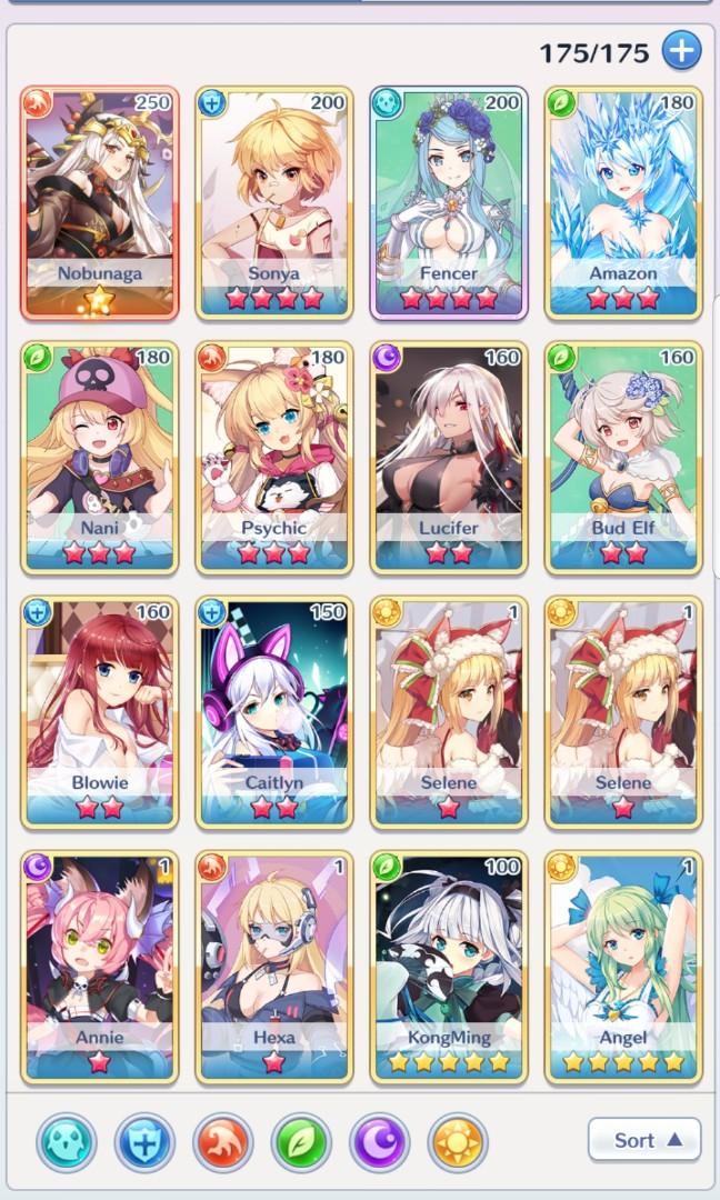 Girl X Battle 2 account for sale, Video Gaming, Gaming Accessories