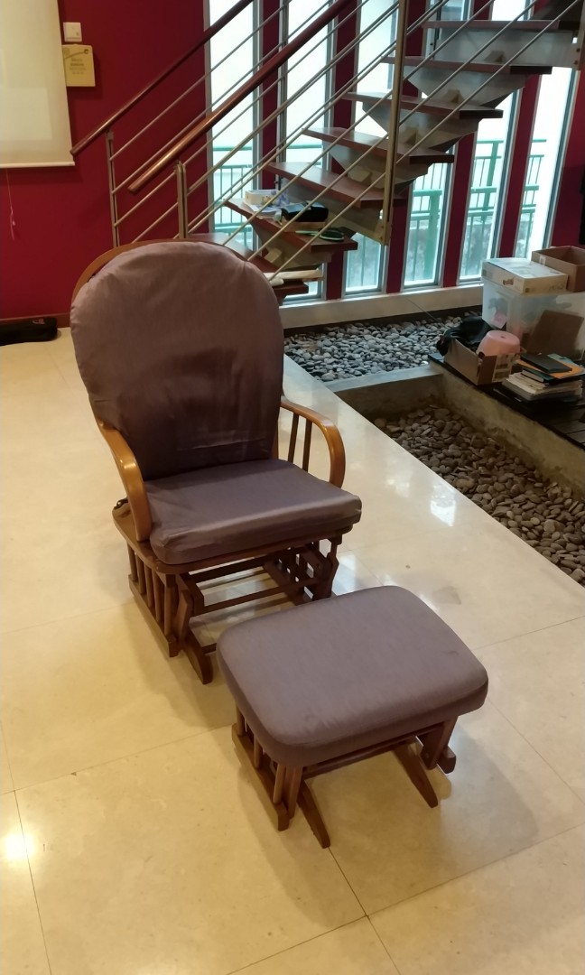 Glider rocking chair, Babies & Kids, Baby Nursery & Kids Furniture, Other Kids Furniture on