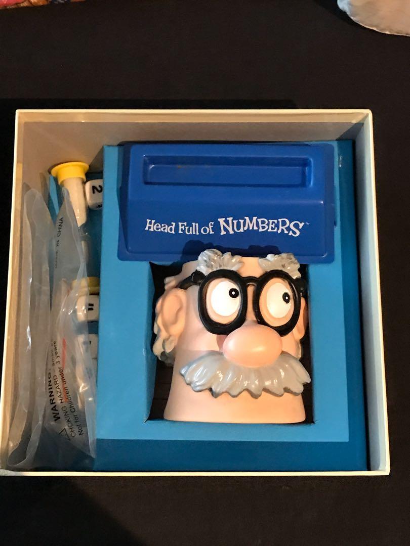 Head Full of Numbers (Category: Educational & Learning Toys) located in Makati City. Submitted by ukaymom (Listing ID 270649651, Image 3). Description: Head Full of Numbers Game by Learning Resources BNEW sells at USD 17.99 (4th pic) Hardly used, kept in storage RFS Kids too old to play it.