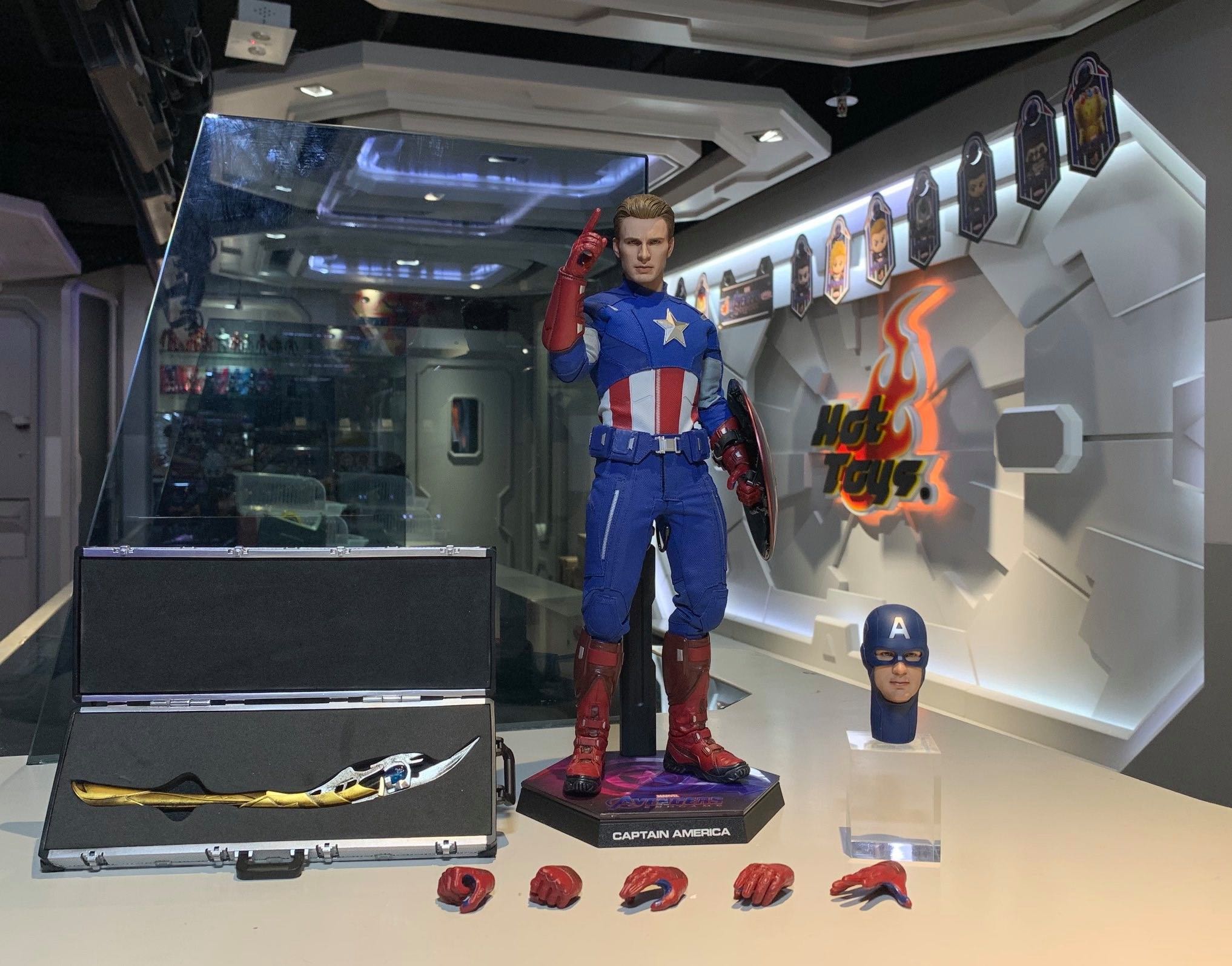 Hot Toys Mms563 Avengers Endgame Captain America 2012 Version Toys Games Bricks Figurines On Carousell