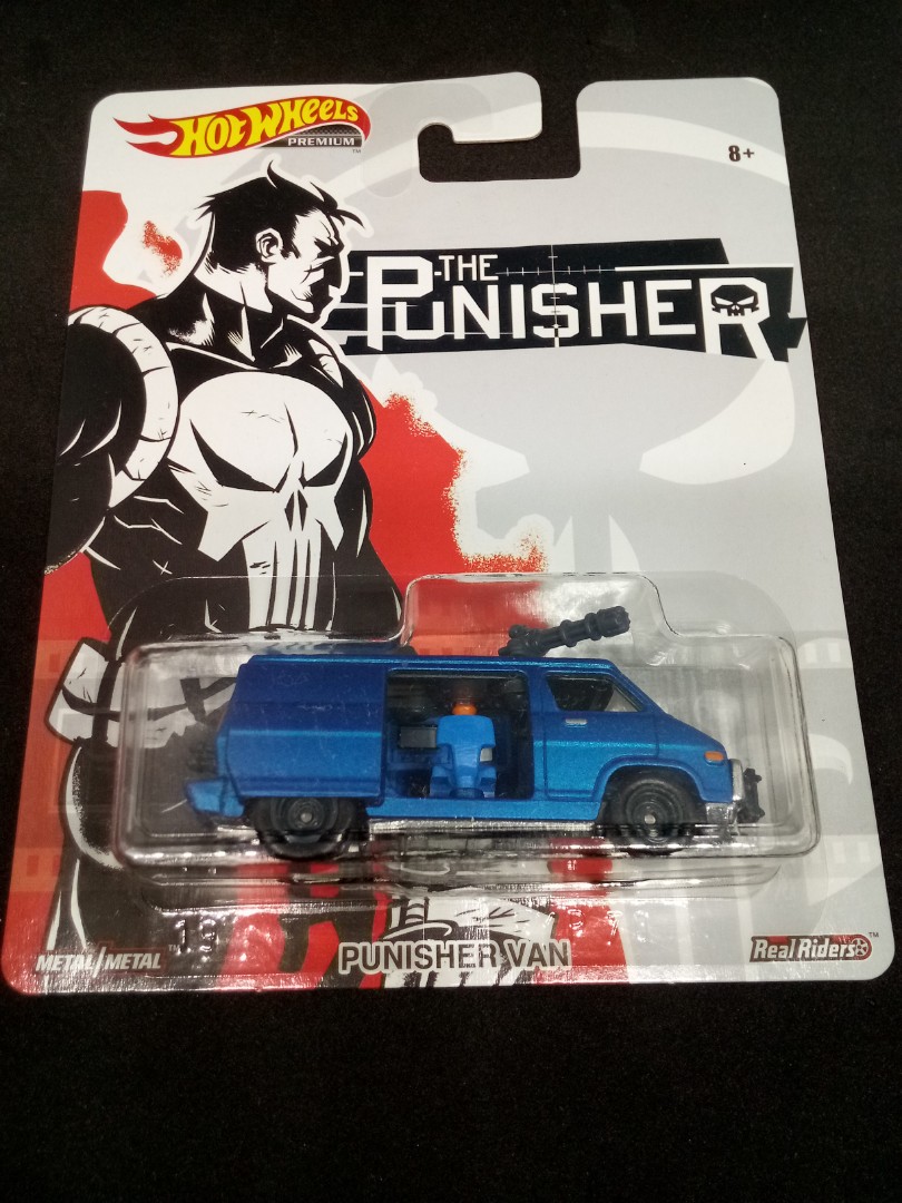 punisher van hot wheels