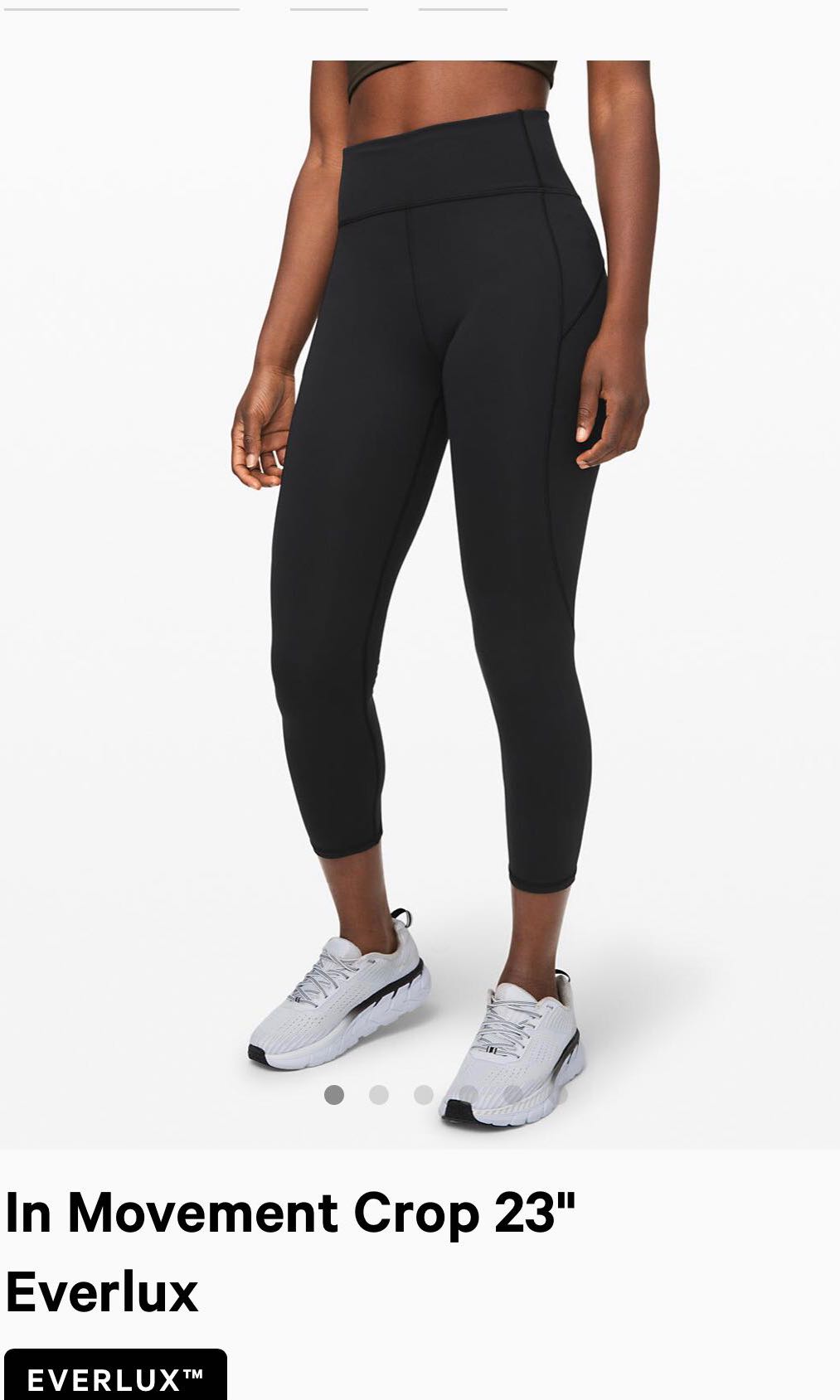 In movement tight 23” lululemon black size 4 everlux (NFS atm), Women's  Fashion, Activewear on Carousell