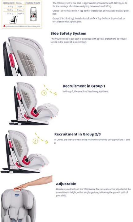 Isofix Car Seat (For 12 months to 12 years old), Babies & Kids, Going Out, Car Seats on Carousell