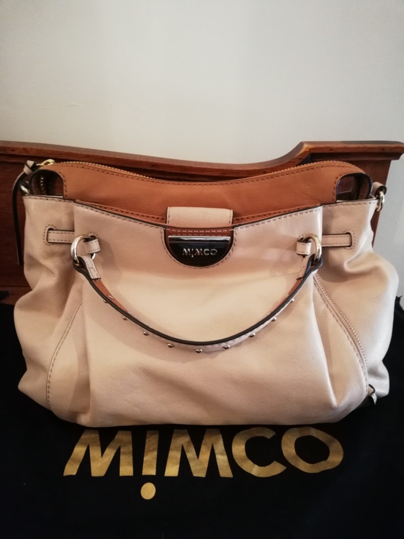 Mimco Locomotive day bag Women s Fashion Bags Wallets on Carousell